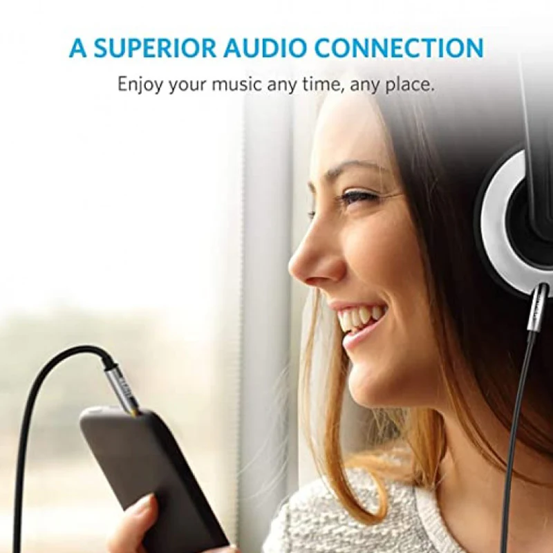 Anker 3.5 mm Male To Male Audio Cable Black - Image 6