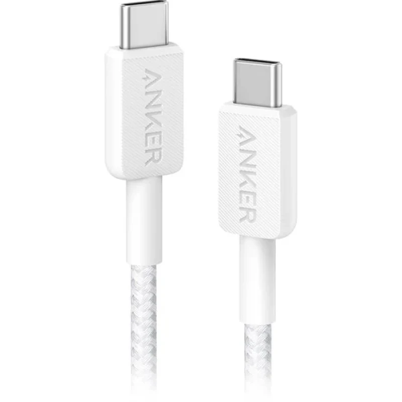 Anker 322 USB-C to USB-C Cable 6FT - White