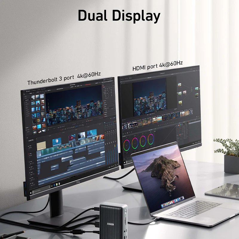 Anker 577 Thunderbolt Docking Station (13-in-1, Thunderbolt 3) - Image 10
