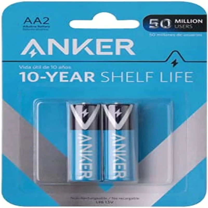 Anker Alkaline AA2 Batteries (2-Pack) - Image 3