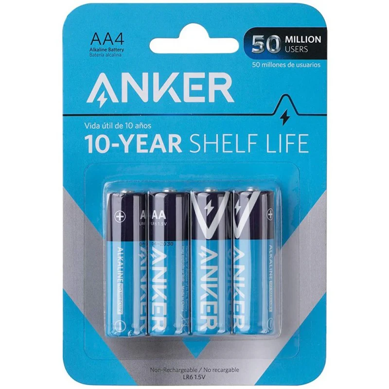 Anker Alkaline AA4 Batteries (4-Pack) - Image 3