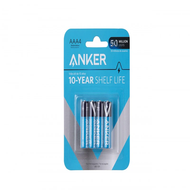 Anker Alkaline AAA4 Batteries (4-Pack) - Image 3