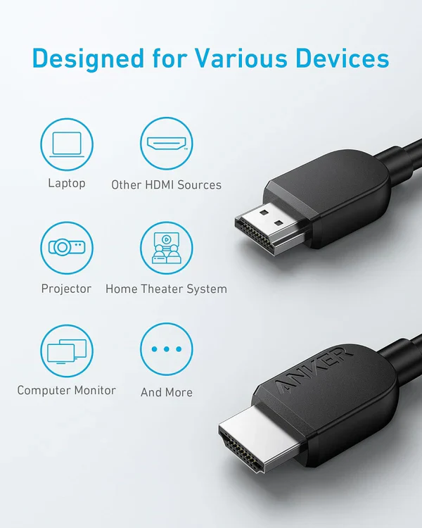 Anker HDMI Cable 8K 6ft - Image 6