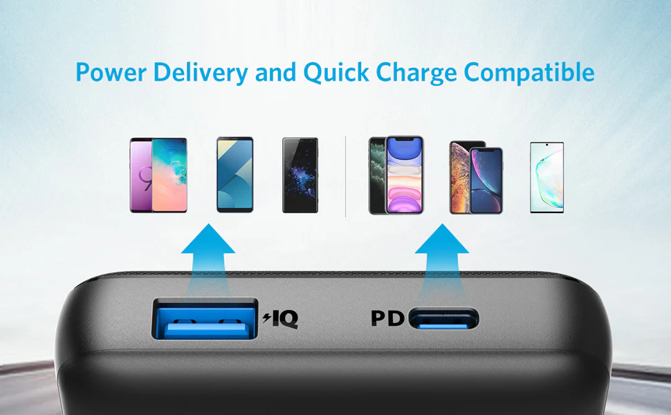 Anker PowerCore Essential 20000mAh Power Bank Black A1287H11 - Image 3