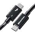 Anker Prime Thunderbolt 5 Cable (3.3ft, 80Gbps, 240w) 80Gps Data Transfer Up-To 120Gbps Bandwidth, Supports 8k Dual Displays - Black - Image 4