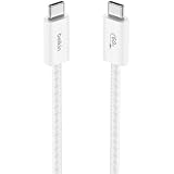 Anker Zolo Usb-C to Usb-C Cable (3.3ft, 240w, Braided) - White - Image 3