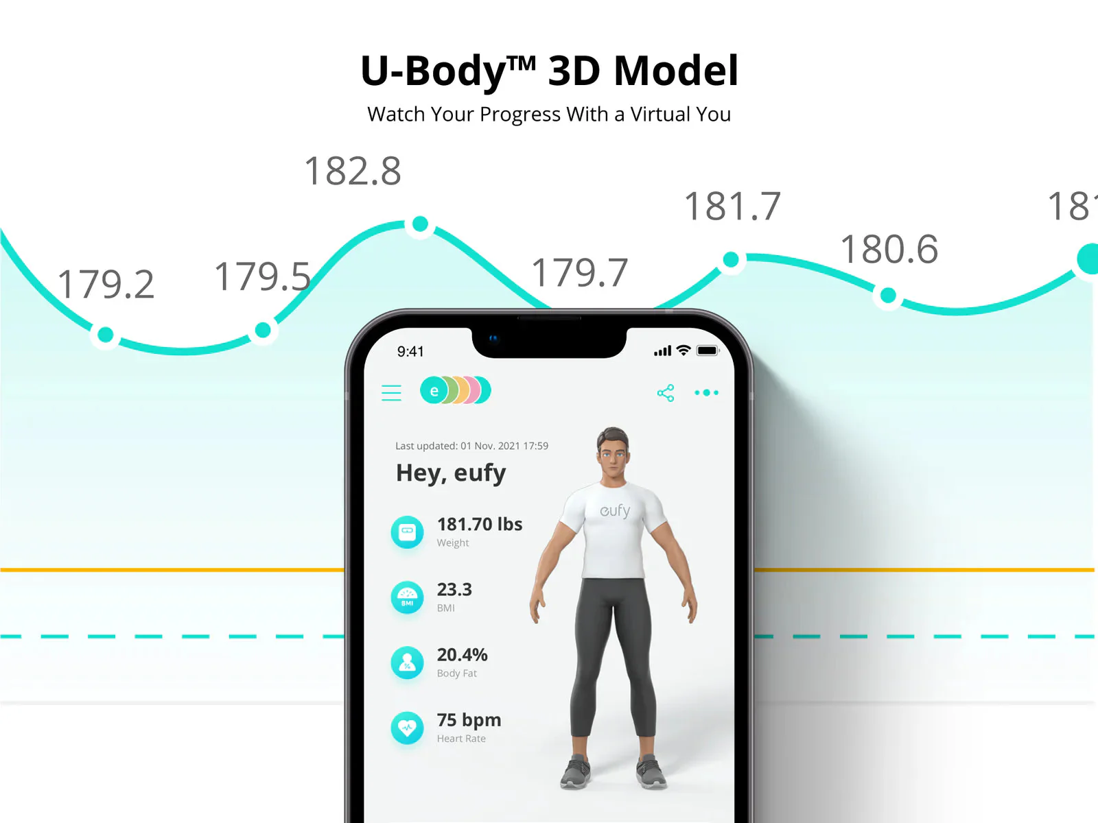 Eufy  Smart Scale P2 Pro - Black - Image 3