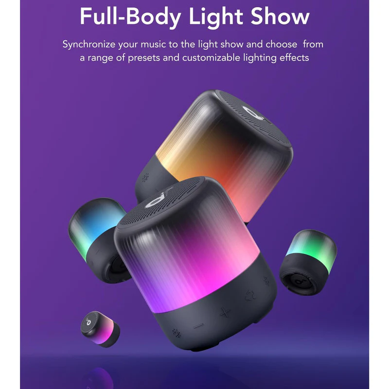 SoundCore Glow Mini Portable Speaker - Image 3