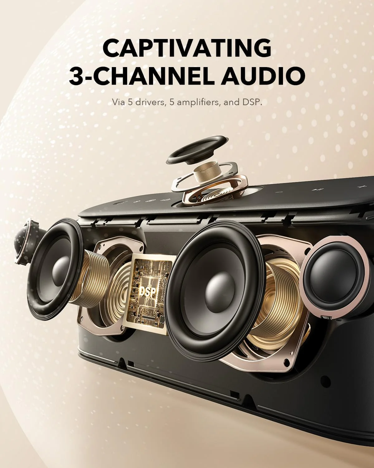 Soundcore Motion X600 | High-Quality Sound Wireless Speaker - Image 3
