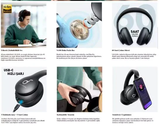 Soundcore Q10i Wireless Headphones - Image 4